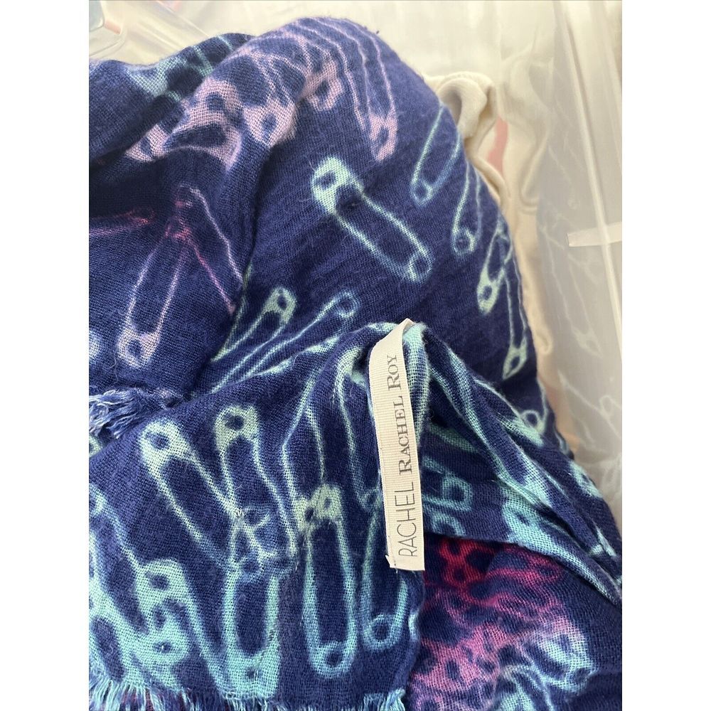 RACHEL Rachel Roy Safety Pin Pattern Scarf
